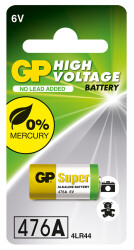 GP GP476A 4LR44 6V Yüksek Voltaj Alkalin Pil - GP