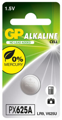 GP Gppx625A-2C1 Alkalin Tekli Blister Lr9 Araç Kumanda Pili - 1