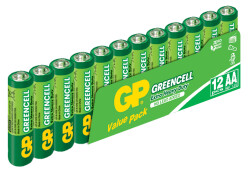 GP Greencel R6 AA Boy Çinko Kalem Pil 12'li Paket GP15G-VS12 - GP