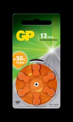 GP ZA13 1.4V Düğme Kulaklık Pili 6'lı Paket - GP