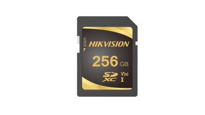 Hikvision HS-SD-P10-256G 256GB SDXC Class10 U3 V30 95-85MBs eTLC 7-24 CCTV Hafıza Kartı - 1
