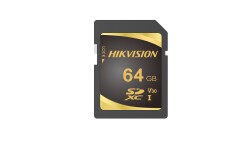 Hikvision HS-SD-P10-64G 64GB SDXC Class10 U3 V30 95-55MBs eTLC 7-24 CCTV Hafıza Kartı - HIKVISION