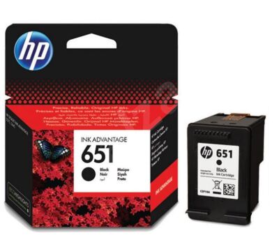 HP 651 Black Siyah Kartuş C2P10AE - 1