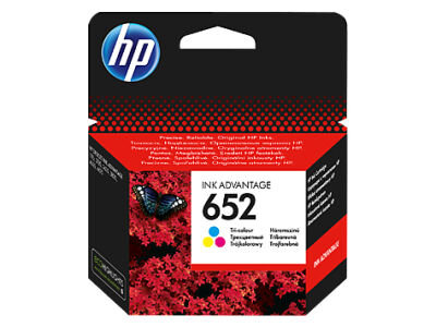 HP 652 Color Renkli Kartuş F6V24AE - 1