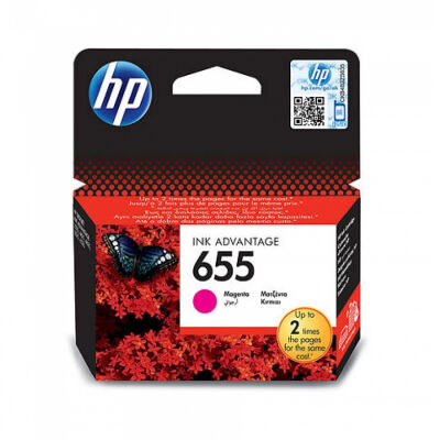 HP 655 Magenta Kırmızı Kartuş CZ111AE - 1