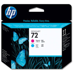 HP C9383A 72 Magenta-Cyan Kırmızı-Mavi Baskı Kafası C9383A - HP