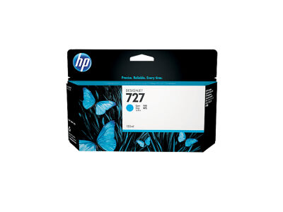 HP 727 Cyan Mavi 130ML Plotter Kartuşu B3P19A - 1