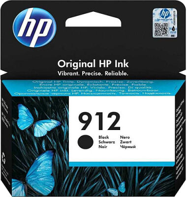 HP 912 Black Siyah Kartuş 3YL80A - 1