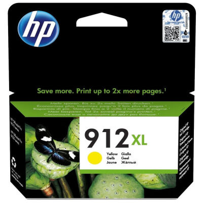 HP 912XL Yüksek Kapasite Yellow Sarı Kartuş 3YL83A - 1
