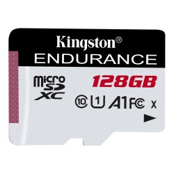 Kingston SDCE-128GB 128GB microSDXC Endurance 95R-45W C10 A1 UHS-I Card Only Hafıza Kartı - 1