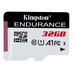 Kingston SDCE-32GB 32GB microSDHC Endurance 95R-30W C10 A1 UHS-I Card Only Hafıza Kartı - KINGSTON
