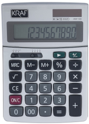 KRAF HESAP MAKİNESİ MASAÜSTÜ 12 HANE HM-130 - 1