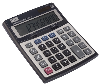 KRAF HESAP MAKİNESİ MASAÜSTÜ 12 HANE HM-155 - 2