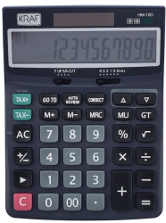 KRAF HESAP MAKİNESİ MASAÜSTÜ 12 HANE TAX HM-120 - Kraf