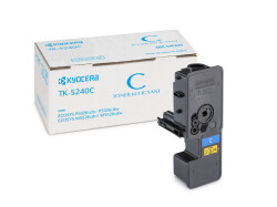 Kyocera TK-5240C Cyan Mavi Orjinal Fotokopi Toneri Ecosys M5526cdn-5526cdw P5026cdn-5026cdw 3.000 Sa - KYOCERA