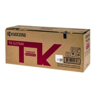 Kyocera TK-5270M Magenta Kırmızı Orjinal Fotokopi Toneri Ecosys M6230cidn-M6630cidn P6230cdn - 1