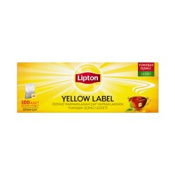 LİPTON BARDAK POŞET YELLOW LABEL 100 LÜ 2G 20254109 - LİPTON