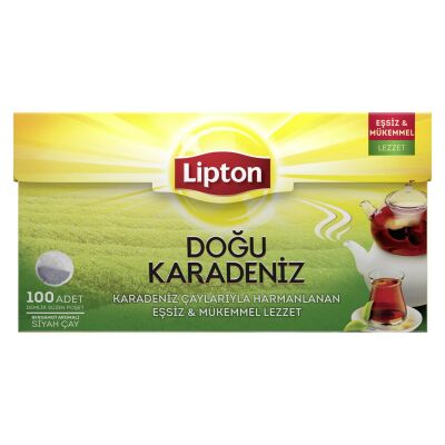 LİPTON DEMLİK POŞET ÇAY DOĞU KARADENİZ 100'LÜ - 1