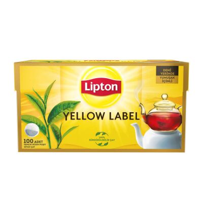 LİPTON DEMLİK POŞET YELLOW LABEL 100LÜ 3.2G 20254107 - 1