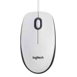 Logitech 910-003360 B100 Beyaz Kablolu Mouse - LOGITECH