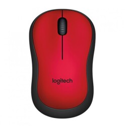 Logitech 910-004880 M220 Silent Sessiz Red Kırmızı Kablosuz Mouse - LOGITECH