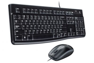 Logitech 920-002560 MK120 Q Usb Standart Kablolu Klavye Mouse Set - 1