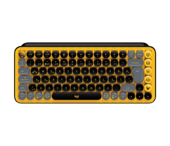 Logitech 920-010818 POP Keys Yellow-Black Kablosuz Mekanik Emoji Klavyesi - LOGITECH