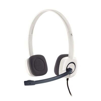 Logitech 981-000350 H150 Stereo Beyaz Kulaklık - 1