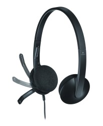 Logitech 981-000475 H340 Siyah Usb Mikrofonlu Kulaküstü Kulaklık - 1