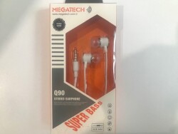 Megatech Q90 Beyaz Mikrofonlu Kulaklık - MEGATECH