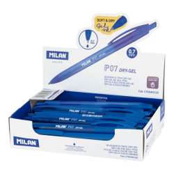 MILAN 176540125 DRY-GEL P07 MAVİ GEL KALEM - 25ADET - MILAN