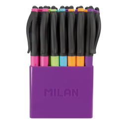 MILAN 176592124 STYLUS COLOUR TÜKENMEZ KALEM - 24ADET - MILAN