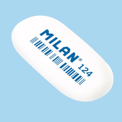 MILAN CMM124 SENTETİK OVAL SİLGİ - 24ADET - 2
