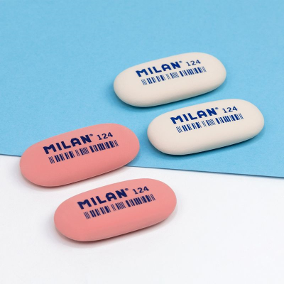 MILAN CMM124 SENTETİK OVAL SİLGİ - 24ADET - 4