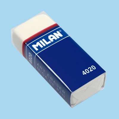 MILAN CMM4020 SENTETİK SİLGİ - 20ADET - 2