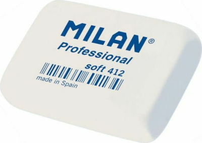 MILAN CMM412CF SENTETİK SİLGİ - 12ADET - 3