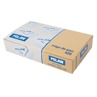 MILAN CMM420 SENTETİK SİLGİ - 20ADET - 1