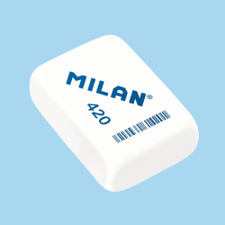 MILAN CMM420 SENTETİK SİLGİ - 20ADET - 2