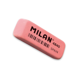 MILAN CNM4840 ESNEK SENTETİK SİLGİ - PEMBE - 40ADET - MILAN