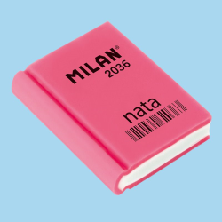 MILAN CPM2036 NATA® KİTAP ŞEKLİNDE PLASTİK SİLGİ - 36ADET - 2