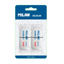 MILAN OVAL 1012 SİLGİ BLİSTER - 2Lİ - MILAN
