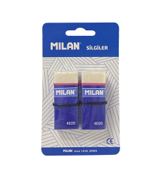 MILAN SOFT SYNTHETIC 4020 SİLGİ BLİSTER - 2Lİ - MILAN
