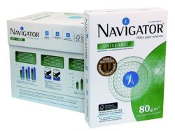 Navigator A4 Fotokopi Kağıdı 80gr-500 lü 1 koli=5 paket 1 Palet = 225 paket - NAVIGATOR