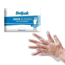 NAYLON POŞET ELDİVEN 100'LÜ - 