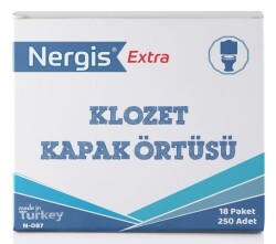 NERGİS KLOZET KAPAK ÖRTÜSÜ 250'Lİ - 