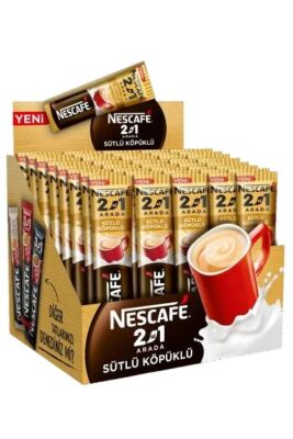 Nestle Nescafe 2ın1 Arada 48li Sütlü Köpüklü Milk Foamy 12512020 - 1