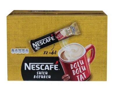 Nestle Nescafe 3ü1 Arada Sütlü Köpüklü 72 Adet 17,4gr 12516984 - 1