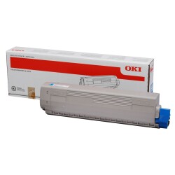 Oki C301-321 MC342 1.500 Sayfa Magenta Kırmızı Toner 44973534 - OKI