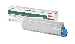 Oki C824-834-844 5bin Sayfa Yellow Sarı Toner 47095701 - OKI