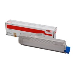 Oki MC853-MC873-MC883 7.300 Sayfa Cyan Mavi Toner 45862839 - OKI